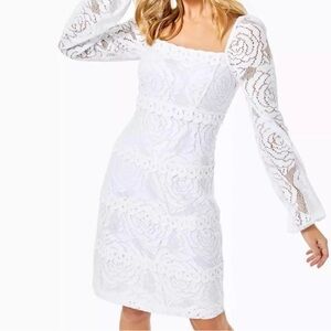 Lilly Pulitzer® Zoella Lace Long Sleeve Sheath Dress